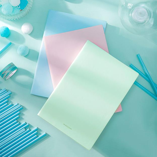 Блокнот Deli 22283LT-GREEN 210х143мм искусст. кожа 96л светло-зеленый фото 5