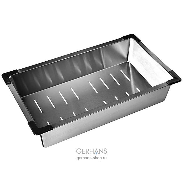 Коландер GERHANS нерж. сталь (для моек 35050,36050,37851) фото 1