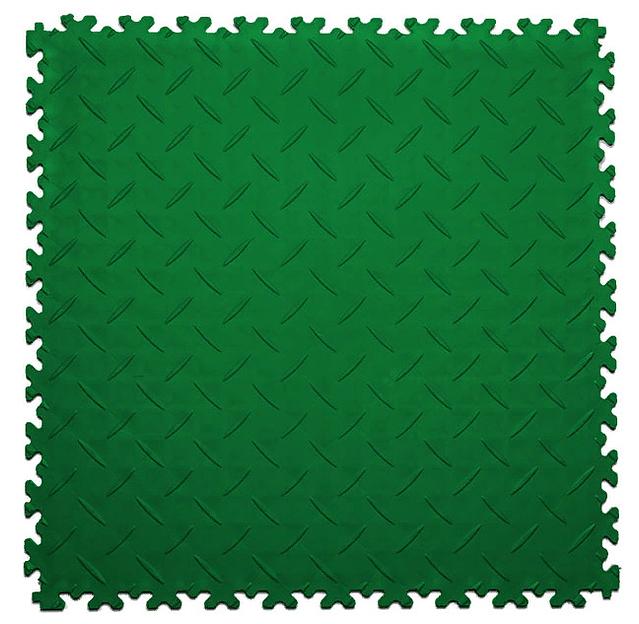 Sold Diamond - универсальное пвх  покрытие , Цвет Зеленый RAL 6029, Толщина модуля 7 мм. фото 1