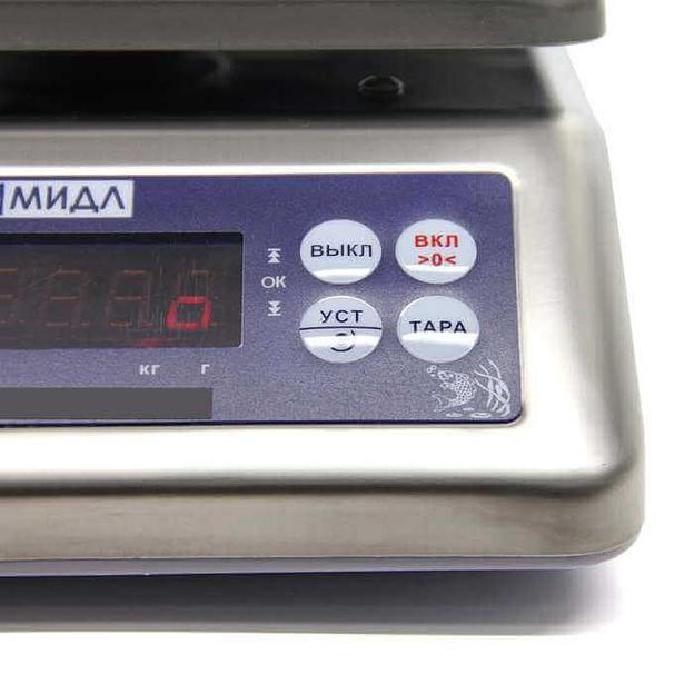 Настольные электронные фасовочные весы МТ 6 ВДА «Батискаф» фото 1
