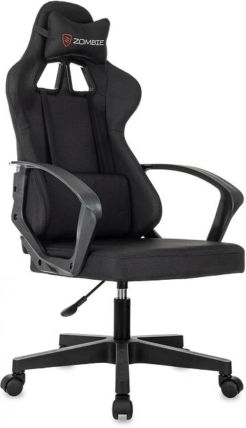 Кресло игровое Zombie 1 черный Neo Black крестов. пластик фото 1