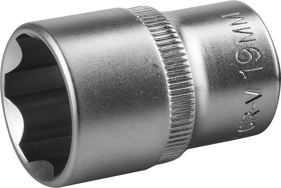 ЗУБР SUPER LOCK, 1/2″, 19 мм, торцовая головка (27725-19) фото 1