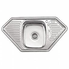 Мойка L99550 угловая (950*500*180мм), глянец фото 1