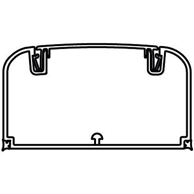 Кабель-канал 90х50 мм, с фронтальной крышкой фото 1