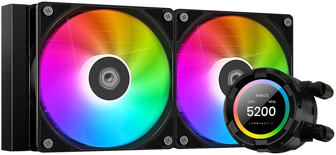 Система водяного охлаждения ID-Cooling SL240 XE ARGB Soc-AM5/AM4/1151/1200/2066/1700 черный 4-pin 14-30dB Al+Cu 300W Ret фото 1