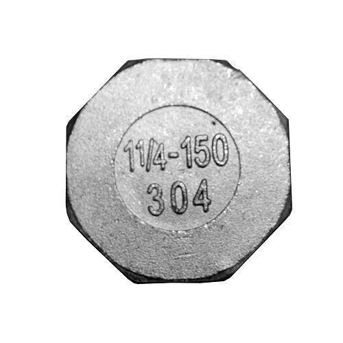 Заглушка В/Р 6-ти гранная нержавеющая AISI304, DN32 фото 1