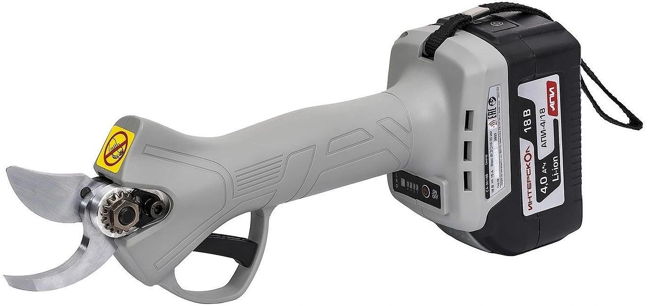 Секатор Интерскол СА-30/18Ваккум. (775.2.1.70) фото 1