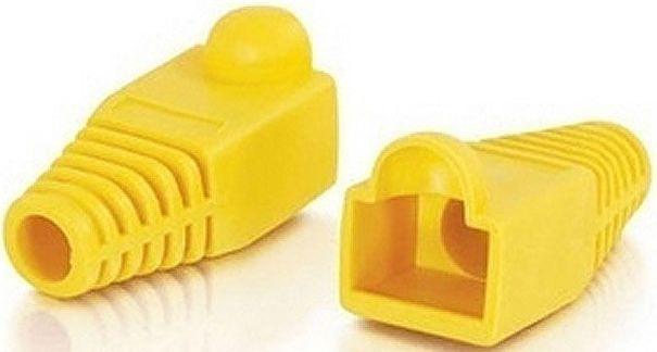 Колпачок Lanmaster TWT-BO-6.0-YL/100 (упак.:100шт) 100м жёлтый фото 1