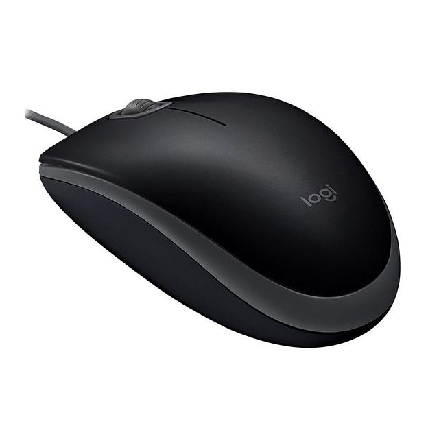 910-005502 Мышь Logitech M110 Silent Black [бесшумная, оптическая, 1000dpi, USB, 1.8м] фото 2