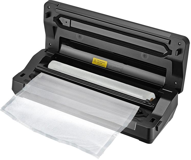 Вакуумный упаковщик Kitfort КТ-1517 130Вт серебристый/черный фото 2