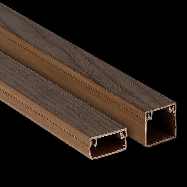 EKF kk-40-16d Канал кабельный под тёмное дерево (40х16) (30м.) Plast EKF PROxima (2 метра) фото 1