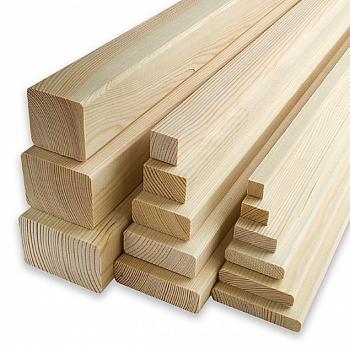 Брусок 40×50×2200 мм сращенный без сучков Карпинск *6 опт фото 1