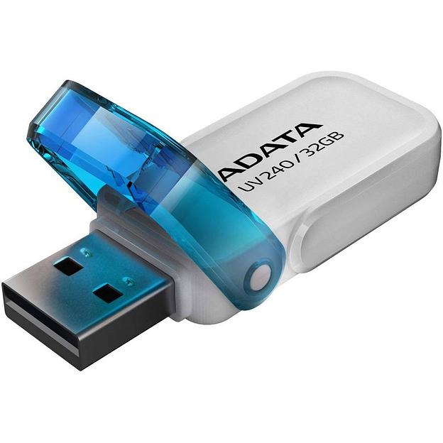 Флеш накопитель 32GB A-DATA UV240, USB 2.0, Белый фото 3