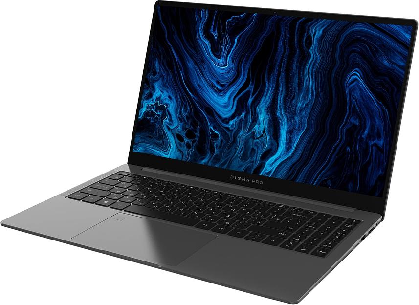 Ноутбук Digma Pro Sprint N Ryzen 5 5500U 16Gb SSD512Gb AMD Radeon 15.6" IPS FHD (1920x1080) Windows 11 Professional dk.grey WiFi BT Cam 4700mAh (DN15R5-ADXW05) фото 2