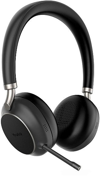 Гарнитура беспроводная Yealink BH76 with Charging Stand UC Black USB-A фото 3
