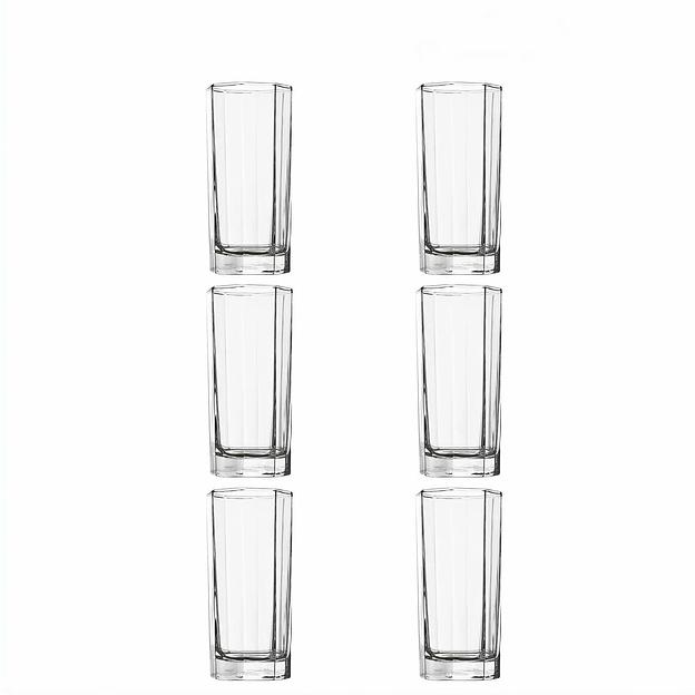 Набор из 6-ти высоких стаканов «Kosem» 380 мл ОПТ фото 3