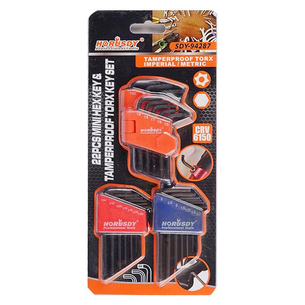 Набор Шестигранных Ключей Horusdy SDY-94287 фото 2