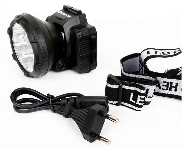 Фонарь налобный Ultraflash LED5365 черный 1.7Вт лам.:светодиод. (11648) фото 8
