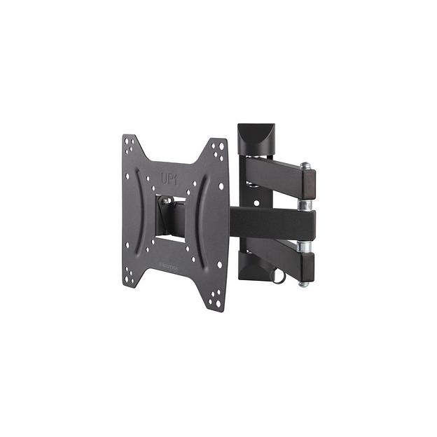 Кронштейн для телевизора Kromax DIX-22, 15-48", настенный, поворотно-выдвижной и наклонный, черный [28013] фото 1