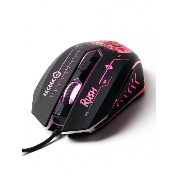 Мышь игровая проводная Smartbuy RUSH черная [SBM-727G-K] фото 1
