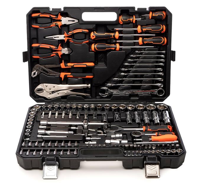 Набор инструментов KINGQUEEN 131 Предметов WIB-90014 фото 1