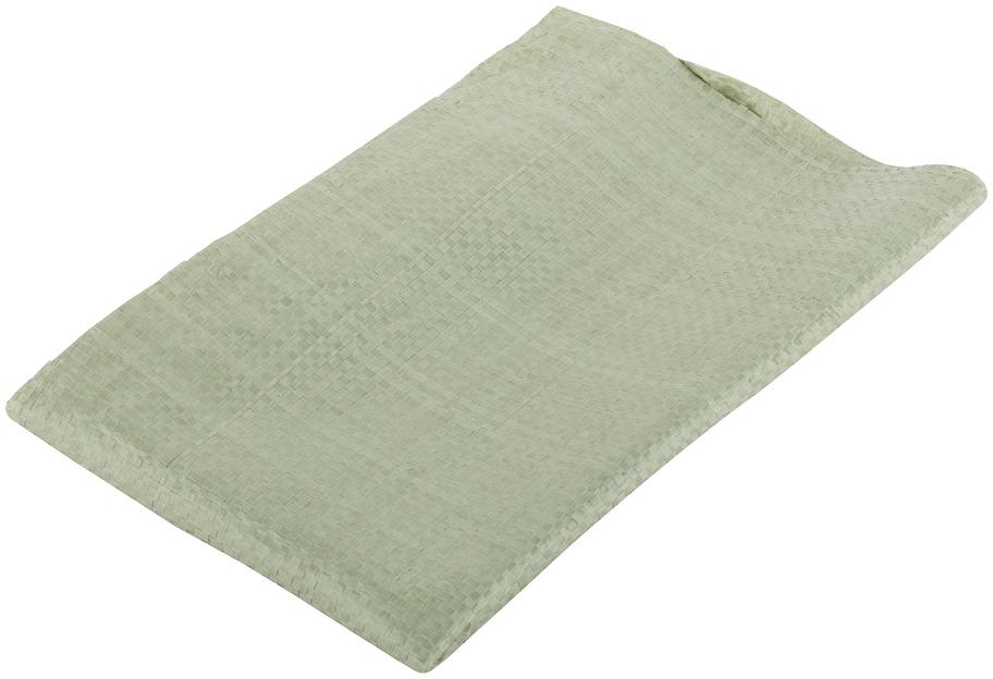 Мешок для строительного мусора тканый полипропиленовый зеленый 36 гр, 950х550 мм фото 2