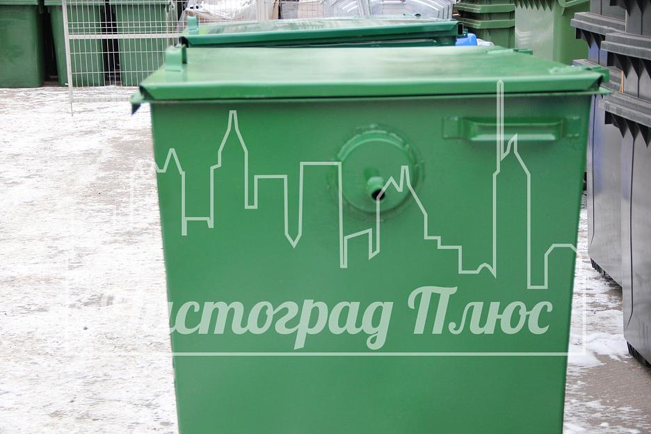 Металлический контейнер 1,1 куб.м фото 3