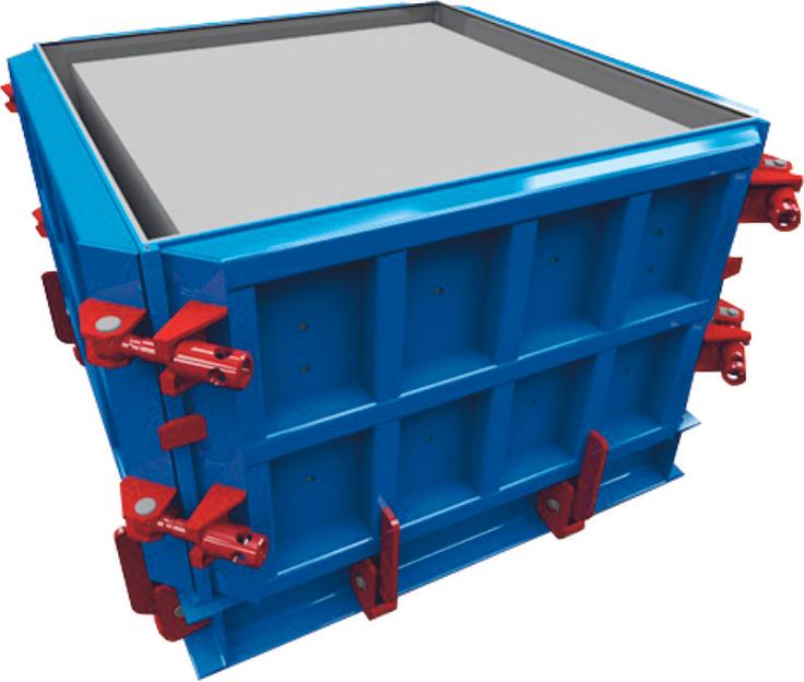 Металлоформы мусорных контейнеров фото 2