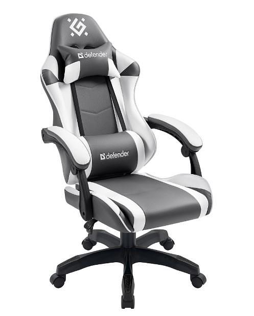 Игровое кресло FORTUNE GREY/WHITE 64026 DEFENDER фото 3