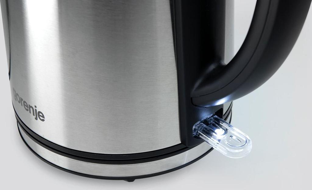 Чайник электрический Gorenje K15DWS 1.5л. 2200Вт нержавеющая сталь (корпус: нержавеющая сталь) фото 2