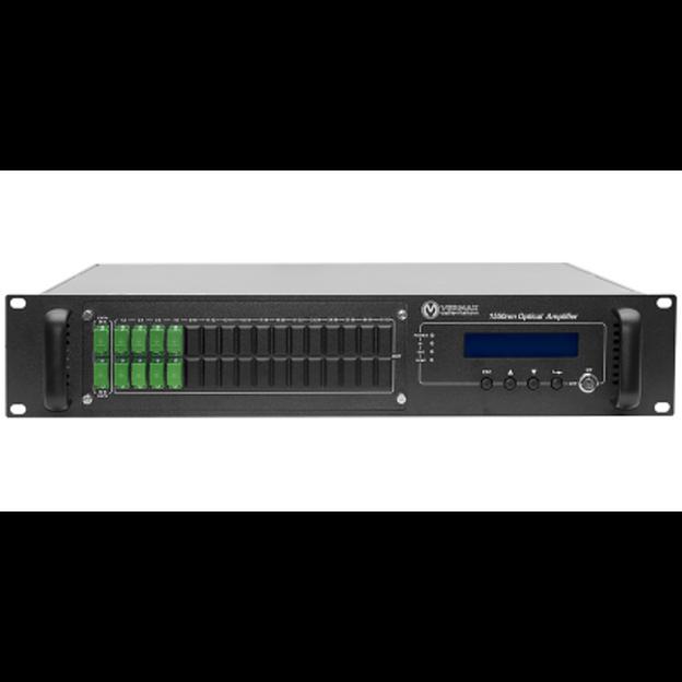 Оптический усилитель VERMAX для сетей КТВ, 2 входа, 8*20dBm выходов фото 1