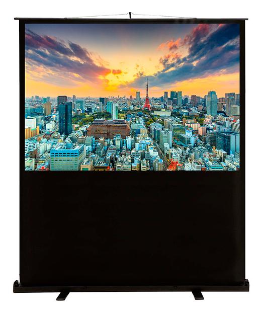 Экран Cactus 135x180см FloorCompactExpert CS-PSFLCE-180X135 4:3 напольный рулонный фото 1