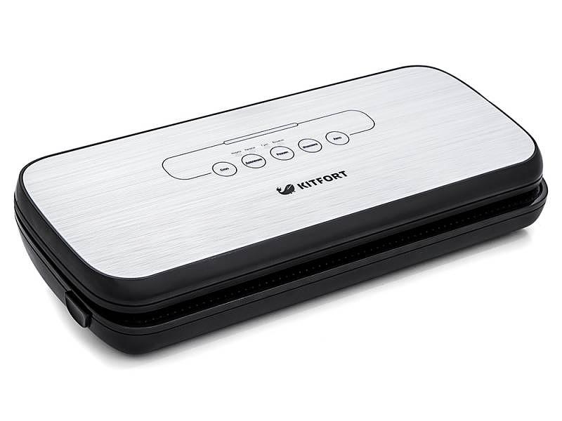 Вакуумный упаковщик Kitfort KT-1502-2 110Вт черный/серый фото 1