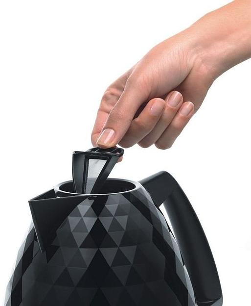 Чайник электрический Delonghi KBJ2001.BK 1.7л. 2000Вт черный (корпус: пластик) фото 3