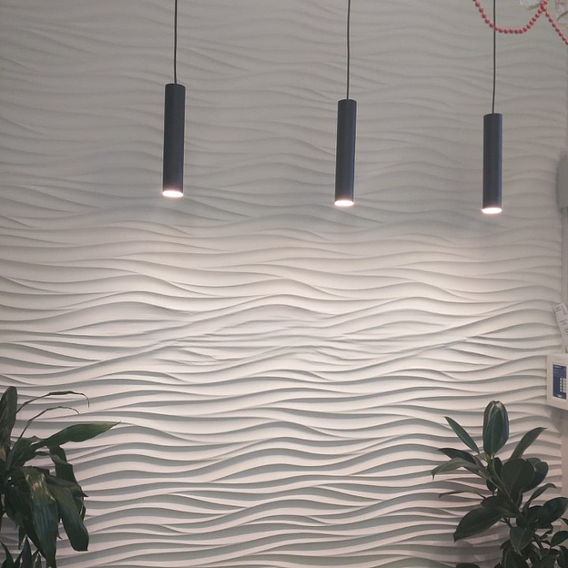 Панель гипсовая 3D премиум «Венецианская волна» 500×500 мм фото 3