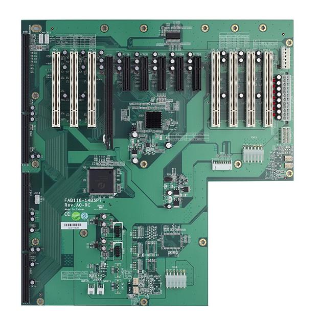 Кроссплата FAB118-14B5P7-RC, 1 х PICMG 1.3 CPU, 1 х PCIe x16, 5 х PCIe x 4, 7 х PCI (разработана для промышленных 4U корпусов) фото 1
