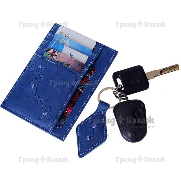 Обложка для автодокументов Kniksen ОВ-М-мэри/син фото 7