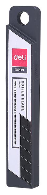 Лезвия Deli E78000 Expert шир.лез.18мм сталь (упак.:10шт) пласт.кор. фото 1