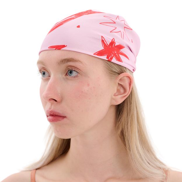 Женский платок «Заяц и Голубь» искусственный шёлк Армани 55×55 см фото 5