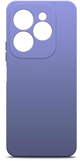 Чехол (клип-кейс) BoraSCO для Infinix Hot 40i/Smart 8/8 Plus/8 Pro Silicone Case 72662 лавандовый фото 1