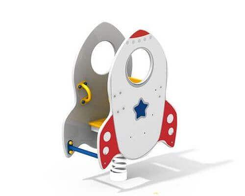 Качалка на пружине Ракета «Геркулес» фото 1