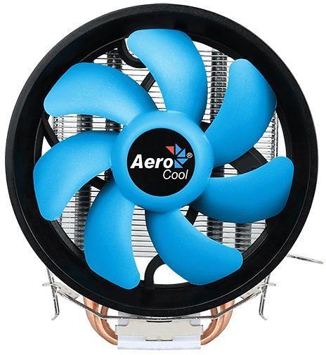 Устройство охлаждения(кулер) Aerocool Verkho 2 Plus Soc-FM2+/AM2+/AM3+/AM4/1150/1151/1155 4-pin 18-27dB Al+Cu 115W 444gr Ret фото 1