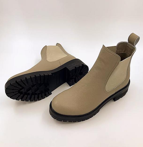 Челси BuzShoes экокожа хаки ОПТ фото 2