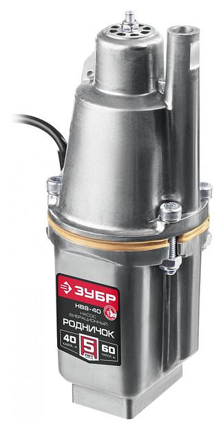 Насос вибрационный Зубр НВВ-40 240Вт 1200л/час фото 1