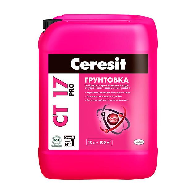 Грунтовка Ceresit СТ 17 10л фото 1
