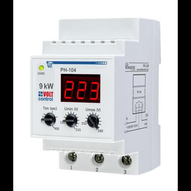 Реле напряжения РН-104 1ф НовАтек-Электро 3425600114 фото 1