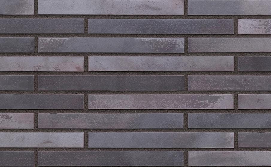 Клинкерная плитка под кирпич King Klinker KING SIZE 18 Obsidian shadow гладкая LF, 490*52*14 мм фото 1
