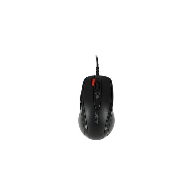 Мышь проводная A4TECH XL-750BK, игровая, лазерная, USB, 3600dpi, черный [xl-750bk usb] фото 1