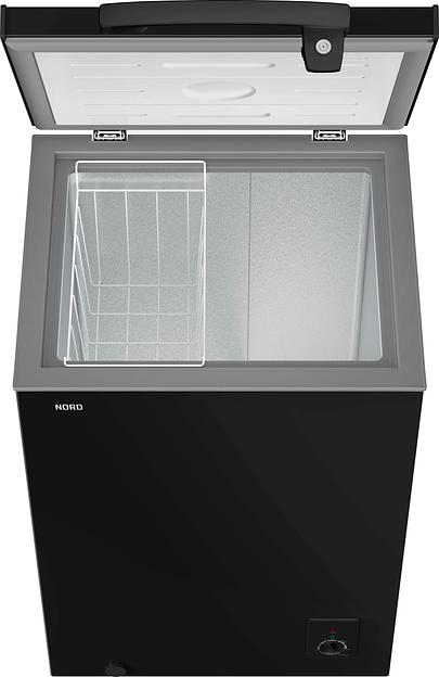 Морозильный ларь Nord CN 150 B черный фото 2