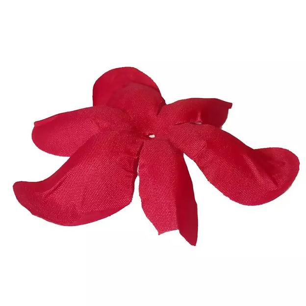 Заг-ка для розы бархатной YZ-76 красной 1-ый слой 6-кон. 12см 848шт/кг фото 1